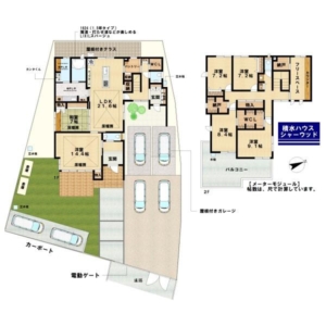 2020年建築 積水ハウスシャーウッド(間取)