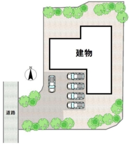 敷地図(間取)