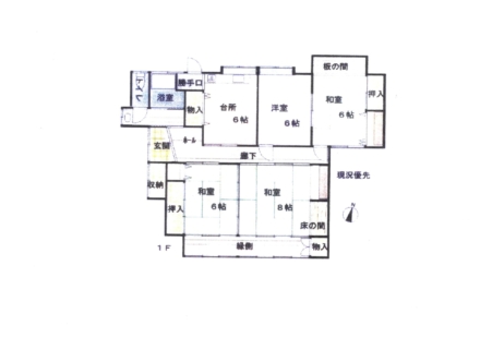 間取り（現況優先）(間取)