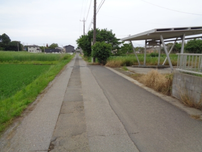 市道、東より西