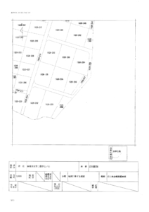 公図一部(地図)