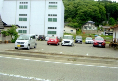 先客万来駐車場