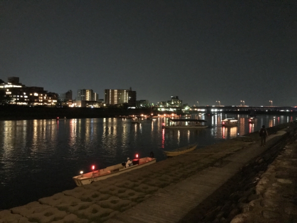 長良川鵜飼 夜景