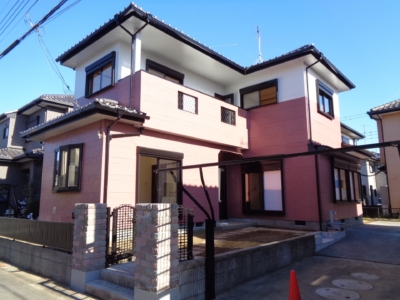 南西側私道より