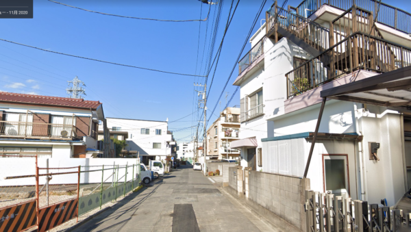 昔住んでいた賃貸アパート