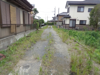 南側私道(外観)