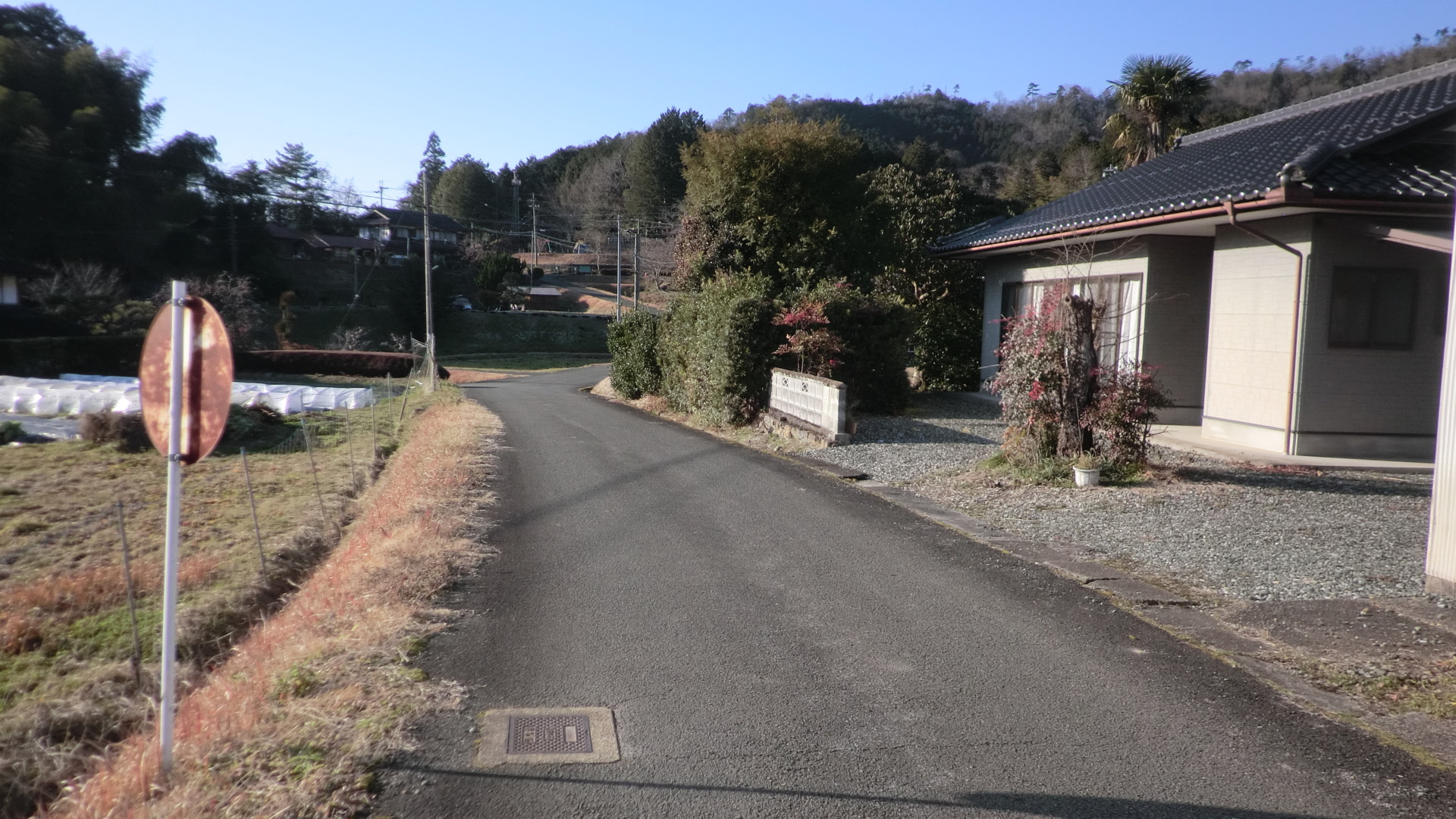 京丹波町・和知地区の中部エリア のどかな山里にある平家 農地6筆5315m2つき 4