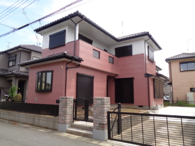 北西側市道より