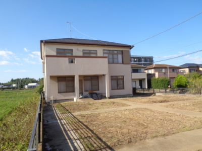 敷地西側水路・田んぼ(外観)