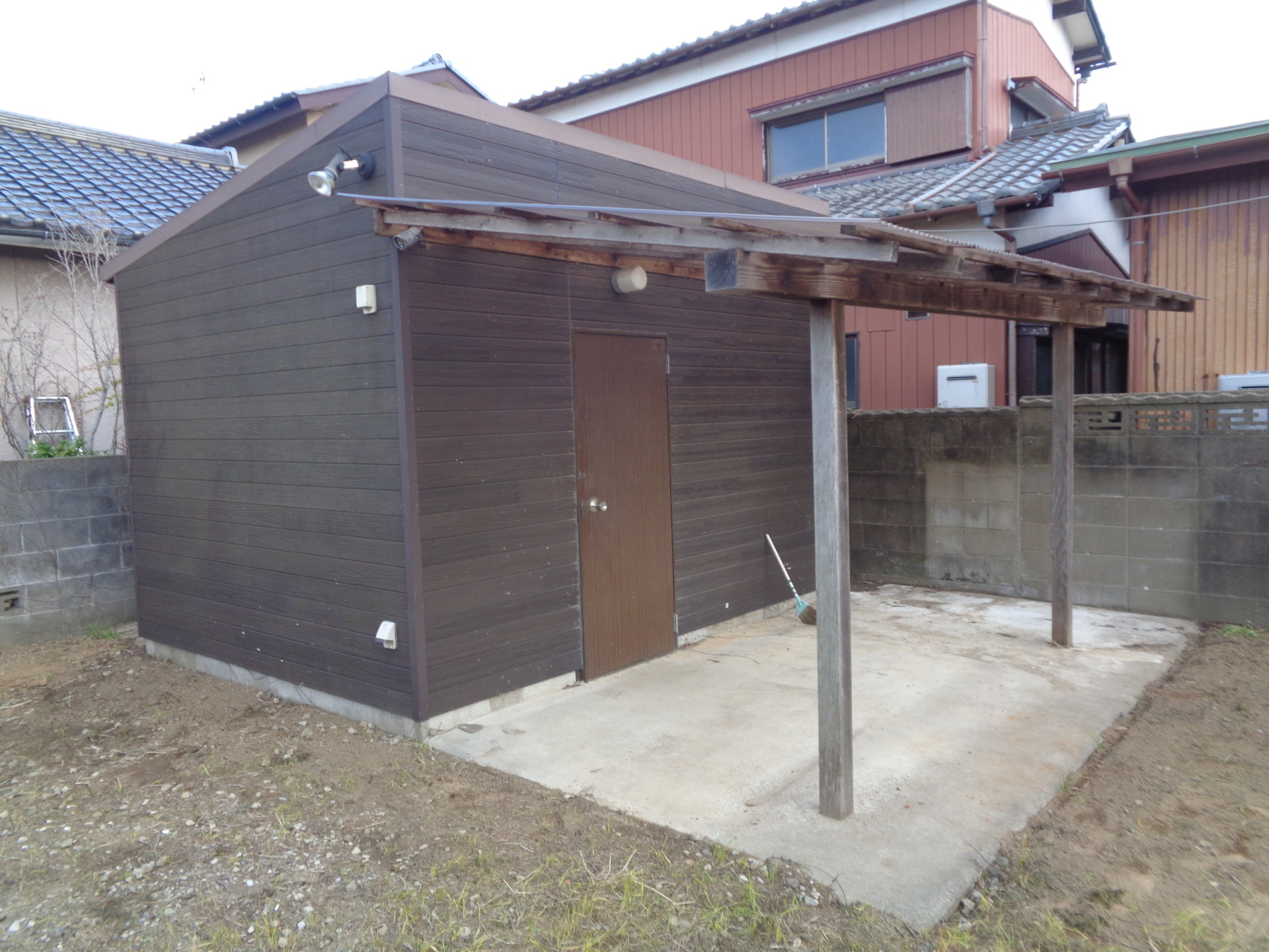 干潟駅1km公営水道引込み済・物置付き56坪売地、外構造成済み 4