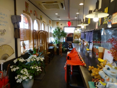 店内カウンタ－