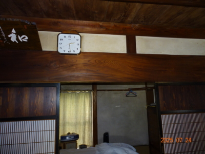 見事な差し鴨居