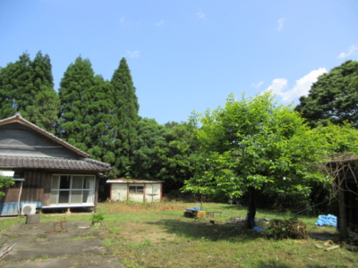 西方向から(外観)