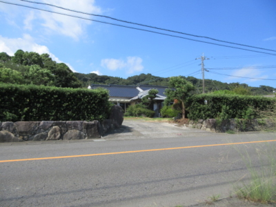 南県道から