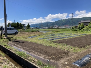 陽当たりが良く、ゆとりのある広さです。諏訪市街地に近い場所です♪