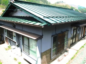 薪ストーブがある大正時代の平屋建古民家