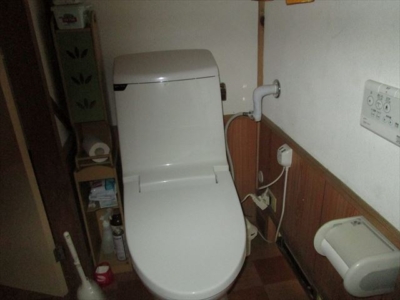 ウォシュレット付き水洗トイレ（公共下水道）