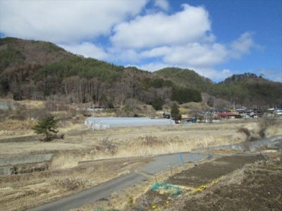 西側に見る里山の風景(周辺)