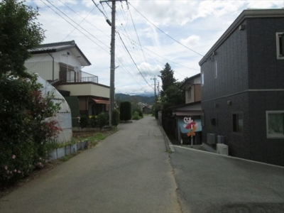 西側より　南側道路付き(周辺)
