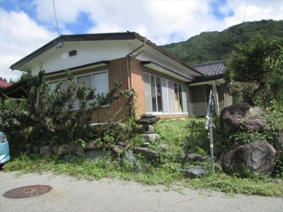 住宅への上がり口(外観)