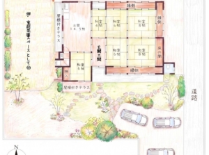 入母屋造りの大屋根が佇む、里山の古民家。畑付きで叶える自給自足の暮らし～奈良市月ヶ瀬～