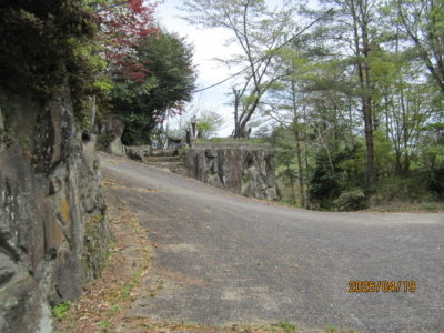 前面道路から