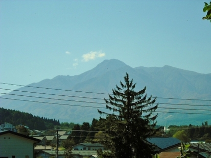 中郷区から見た妙高山です。